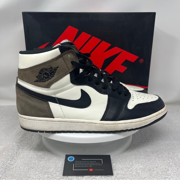 Jordan 1 Retro OG High Dark Mocha Sneakers 555088-105 Men’s 11.5 Shoes w/Box